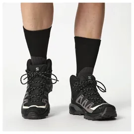 Salomon X Ultra 360 Mid GTX Damen Black/Plum Kitten/Shale 38