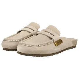 Marc O'Polo Marc O’ Polo Pantoletten Pantoletten Veloursleder - beige, 40