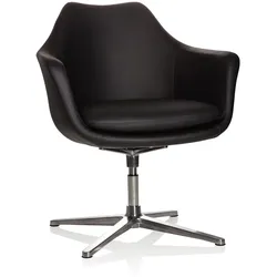 hjh OFFICE Loungesessel ARTEMIA Kunstleder mit Armlehnen