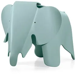 Vitra Eames Elephant Kinderhocker eisgrau, Designer Charles & Ray Eames, 41.5x41 cm
