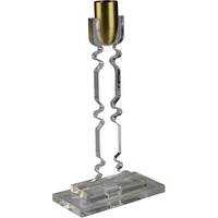 AM Design Kerzenleuchter »Stabkerzenhalter aus Acryl«, (1 St.), Höhe ca. 22 cm, goldfarben