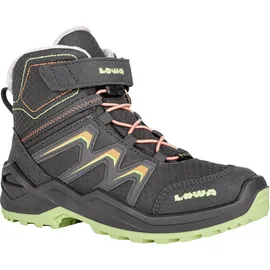 Lowa Maddox Warm GTX MID Kinder grau, Größe 34