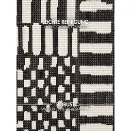 Ted Baker Barkham Wendeteppich 120 x 170 cm Schwarz/Weiß