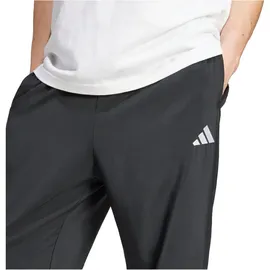 adidas Essentials Small Logo Open Hem Stanford Trainingshose Black / White XL Short