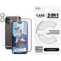 Panzer Glass CARE by PanzerGlass Flagship 3-in-1 Bundle iPhone 16