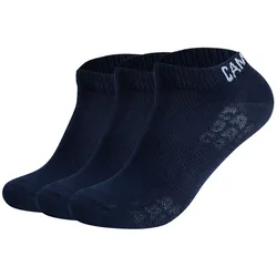 Sneakersocken CAMP DAVID "Socken 3er Pack", Herren, Gr. 39-42, blau, Obermaterial: 77% Baumwolle CO. 21% Polyamid PA. 2% Elasthan EL., Socken Sneakersocken