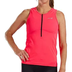 Triathlon Top Damen Core Triathlon Tank - Neon Pink ZOOT L