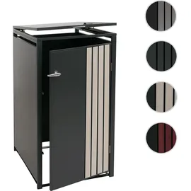 MCW Mülltonnenverkleidung O67 122 x 68 x 84 cm anthrazit