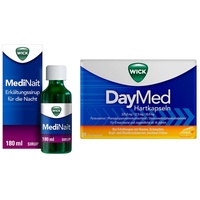 Wick Pharma Wick MediNait Erkältungssirup für die Nacht 180 ml + DayMed 20 s