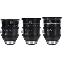 Sirui Jupiter 3er-Set 24mm/35mm/50mm T2 Makro Cine Vollformat-Objektiv EF-Mount