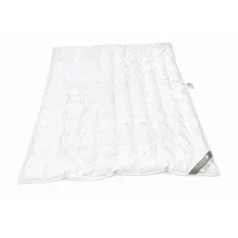 Betten Hofmann Sommer Daunenbett Daunendecke Punktstepp 155x200 100% neue Daunen - Weiß