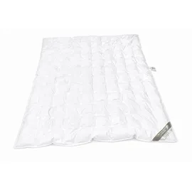 Betten Hofmann Sommer Daunenbett Daunendecke Punktstepp 155x200 100% neue Daunen - Weiß