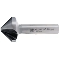 pferd tools HSSE Co5 Kegel-und Entgratsenker 90° Ø 31 mm Schaft-Ø 12 mm DIN 335 C mit Ungleichteilung