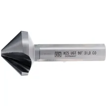 pferd tools HSSE Co5 Kegel-und Entgratsenker 90° Ø 31 mm Schaft-Ø 12 mm DIN 335 C mit Ungleichteilung