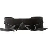 bonprix Damengürtel Leder schwarz 75