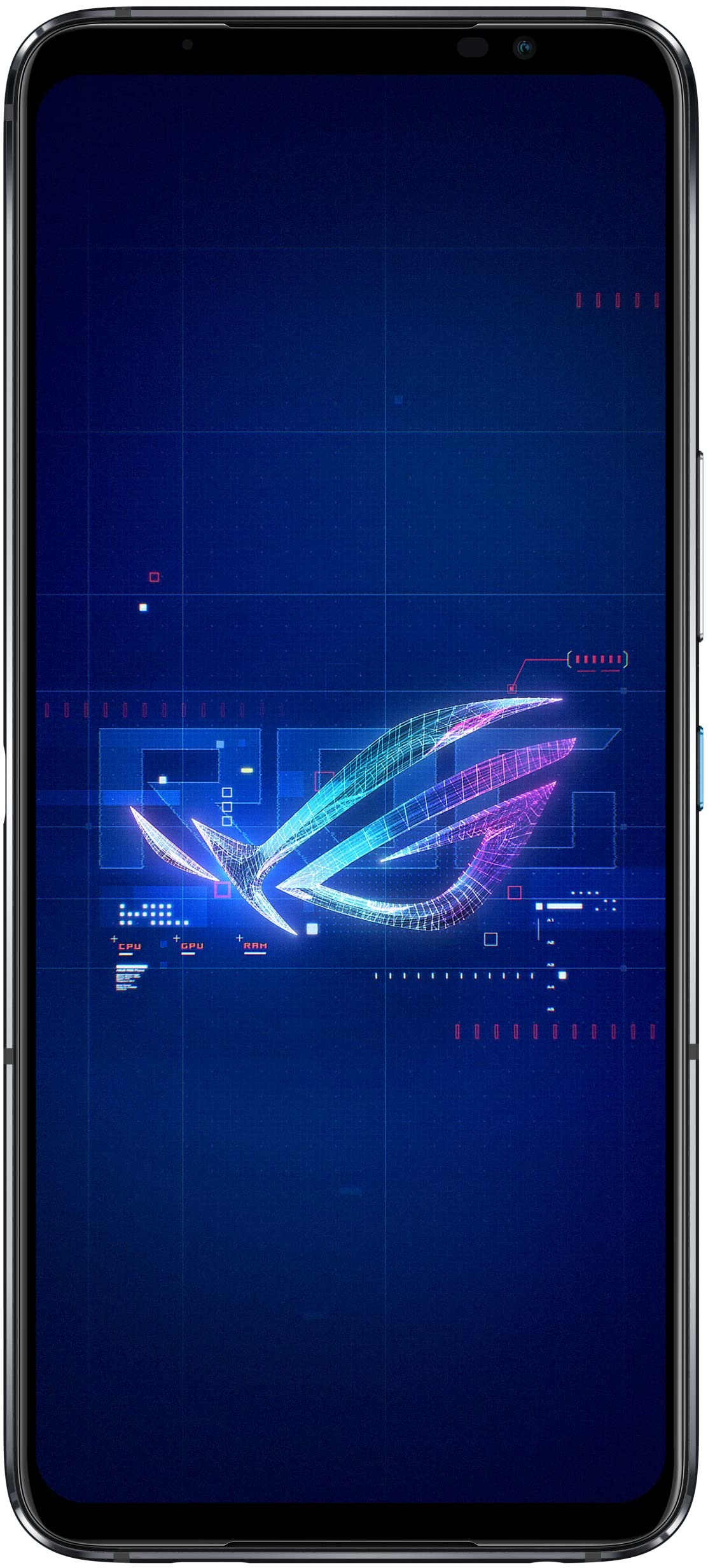 Asus ROG Phone 6 5G Smartphone (12+256GB, 6,78" FullHD+ 165Hz AMOLED Display, SnapdragonTM 8+ Gen1, Triple Kamera 50MP, 6000mAh Akku), Storm White