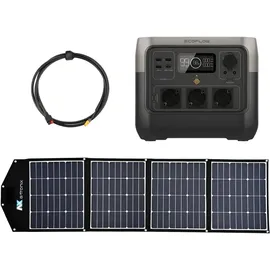 EcoFlow River 2 Pro 768 Wh inkl. 180 W Solarmodul