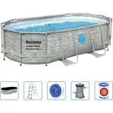 BESTWAY Power Steel Pool-Set 427x250x100 cm