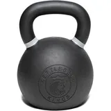 Kettlebell Kings Kugelhantel Gewichte, Pulverbeschichtung (4-48KG), Frauen & Männer, Langlebigkeit, Rostschutz, Krafttraining, Fitness, Crossfit, Hanteln, Gusseisen