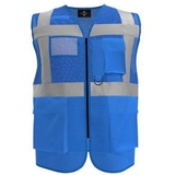 korntex Warnweste Multifunkitons-Warnweste Mesh Multifunction Vest XL