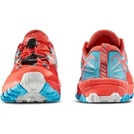 La Sportiva Bushido II Kinder Hibiscus/Malibu Blue 28