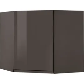 kochstation Eckhängeschrank KS-Virginia 60 x 34 x 57 cm Grau
