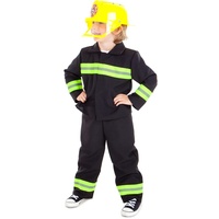 Pretend to Bee Notfalldienste Feuerwehr- und Rettungsoffizier Kostüm für Kinder, Mehrfarbig, 3-5 Jahre