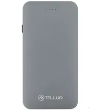Tellur Power Bank QC 3.0 Micro-USB, Lightning, Typ-C-Adapter - Grau