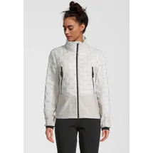 zerorh+ rh+ Isolationsjacke 5 Elements Hybrid Bomber in inuit white-light grey melange | Gr.: XS