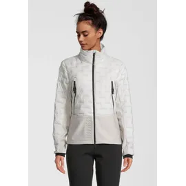 zerorh+ rh+ Isolationsjacke 5 Elements Hybrid Bomber in inuit white-light grey melange | Gr.: XS