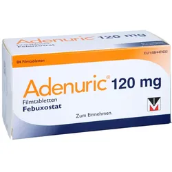Adenuric 120 mg Filmtabletten 84 St