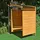 MuCoLa Mülltonnenbox 146 x 124 cm braun