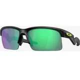 OAKLEY Capacitor Brille matte black mit Gläsern Prizm Road Jade kinder