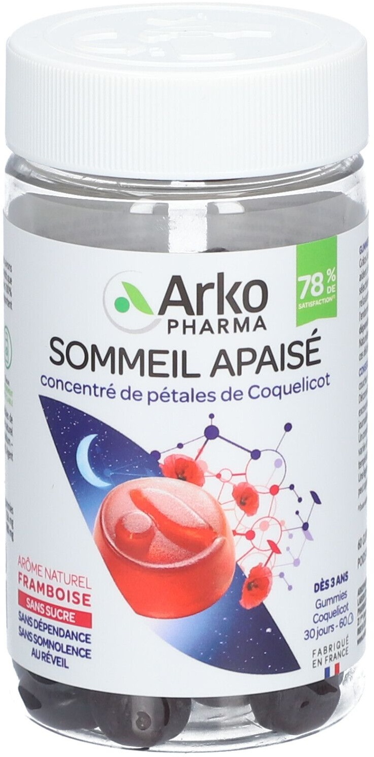 Arkopharma Gummies Phyto Coquelicot 60 pc(s) bonbon(s)