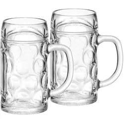 Van Well Bierkrüge geeicht München 0,5 Liter 2er Set