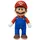 Jakks Pacific Kuscheltier Der Super Mario Bros. Film Plüschfigur Mario 30 cm