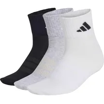adidas Thin&Light Sportswear Ankle Socken 3er Pack Medium Grey Heather/White/Black 31-33