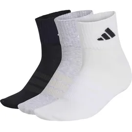 adidas Thin&Light Sportswear Ankle Socken 3er Pack Medium Grey Heather/White/Black 31-33