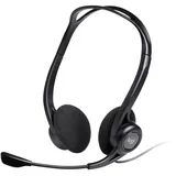 Logitech 960 USB Headset, Schwarz, On-Ear, Kabelgebunden