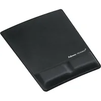 Fellowes Mauspad mit Crystals Handgelenkauflage schwarz