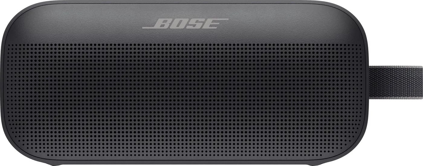 Bose SoundLink Flex Stereo Bluetooth-Lautsprecher (Bluetooth, Outdoor, Wasserdicht (IP67), verbinden mit Bluetooth®-fähigen Geräten) schwarz