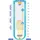 SKECHERS Play Scene Splash-Cute Crew Sandalen, Türkis/Lavendel, 9 Toddler