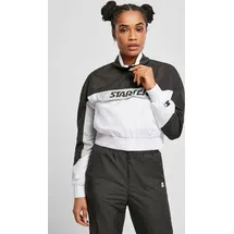 Starter Ladies Starter Colorblock Pull Over Jacket - Schwarz