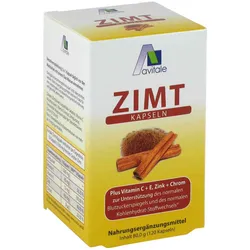Zimt Kapseln 500 mg+Vitamin C+E 120 St