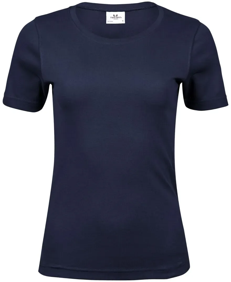 Tee Jays - Damen Interlock T-Shirt - Navy / XL