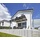Gutta Terrassendach Premium 410 x 306 cm anthrazit / Polycarbonat bronce