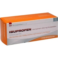 Hemopharm Ibuprofen Hemopharm 400 mg Filmtabletten 50 St.