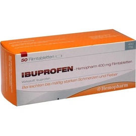 Hemopharm Ibuprofen Hemopharm 400 mg Filmtabletten 50 St.