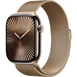 Apple Watch Milanaise Armband 46 mm Gold S/M