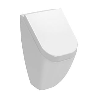 Vitra Options Urinal, Zulauf hinten B: 30 H: 55,5 T: 31,5 cm mit Deckel 5218B003D6030